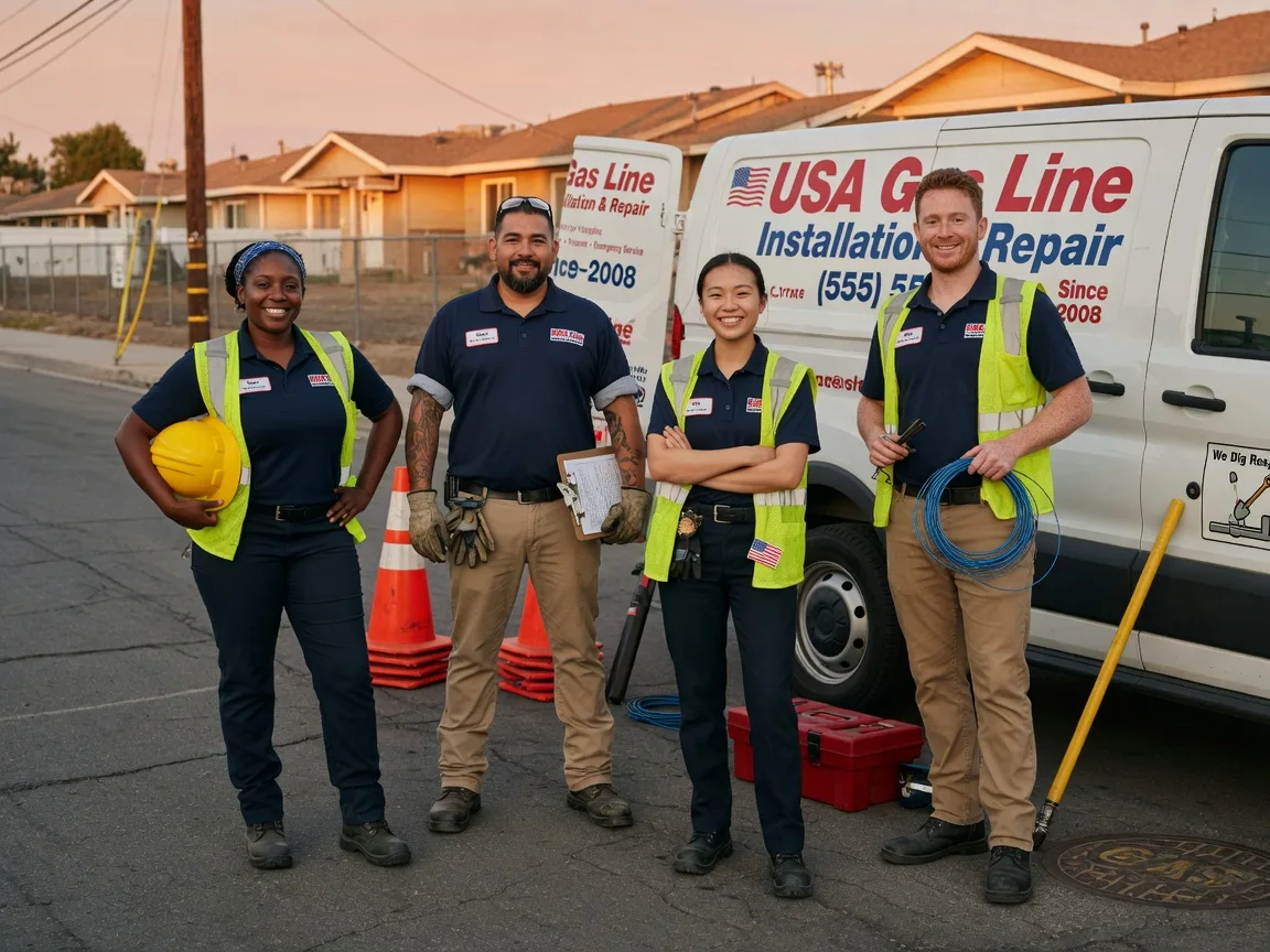 Gas Line Installation company in Iowa